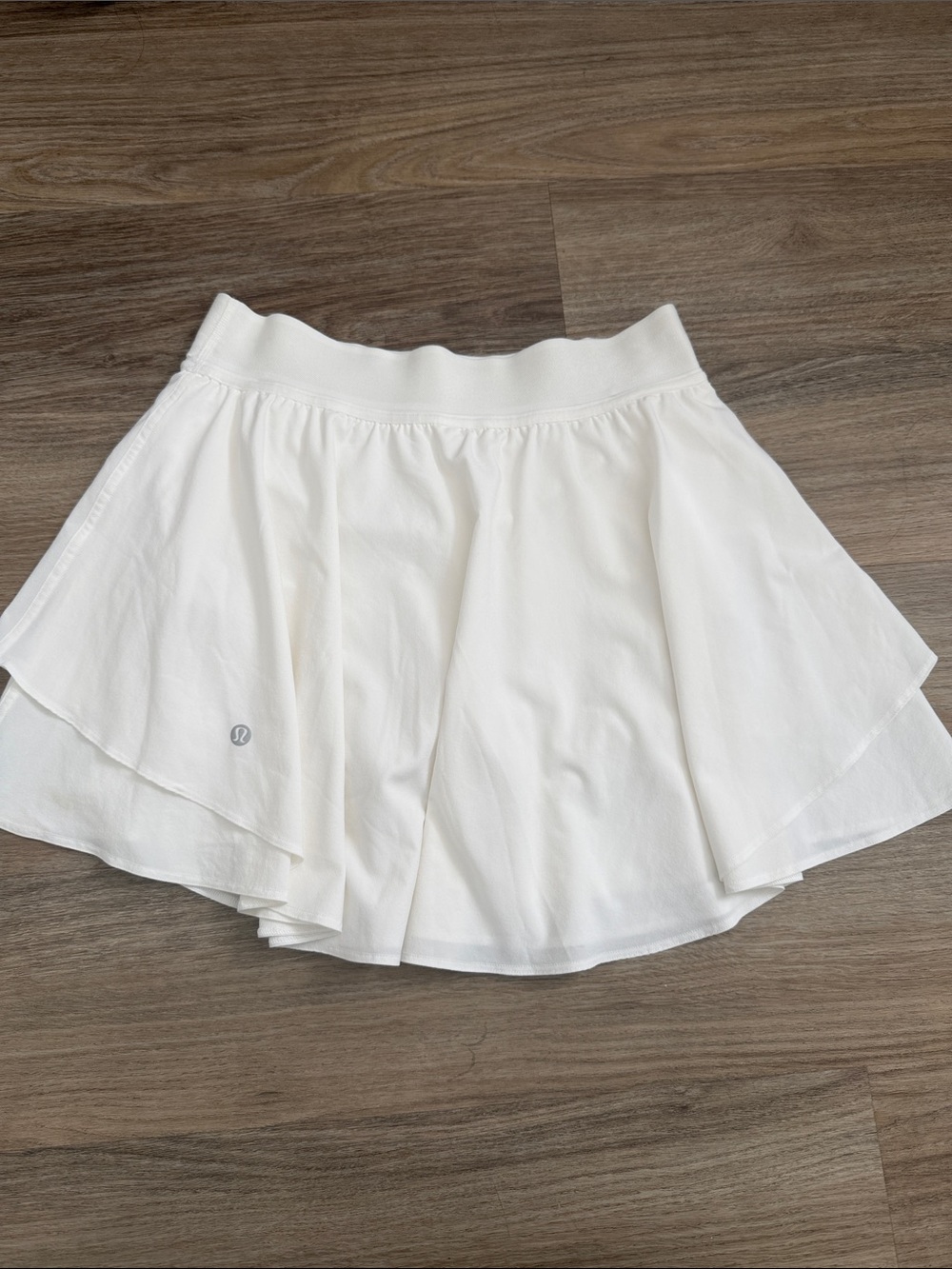 lululemon athletica White Layered Skater Skirt